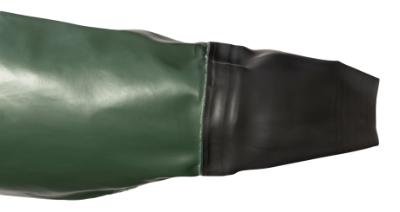 Bontex comfort, regnjakke m/ gummimanchet, grøn, str. S