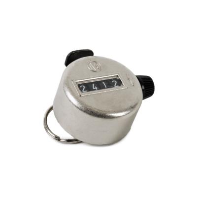 Styktæller, til hånd, med ring, metal