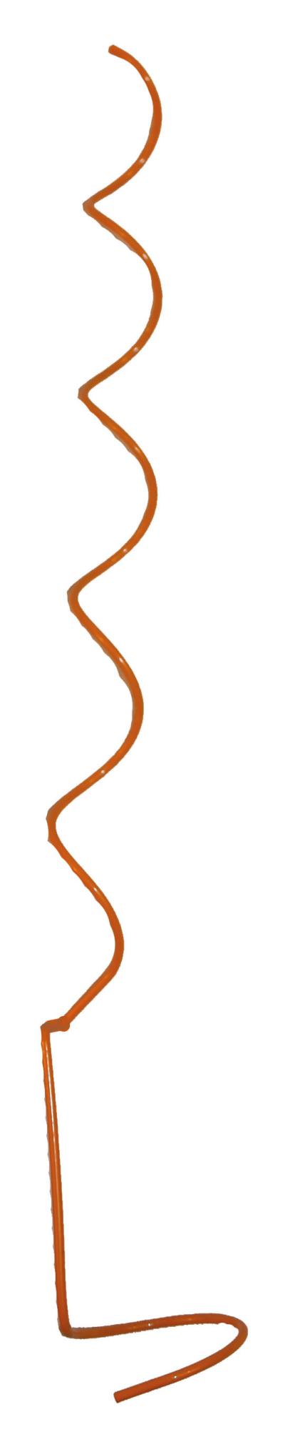 Topspiral, plastbelagt m/ring 100 stk./bundt