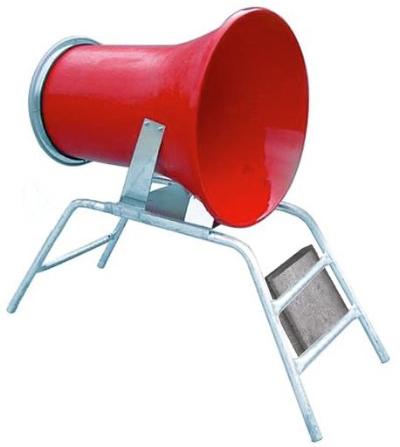 Nettragt glasfiber Rød Ø45 M/stel , fliseholder