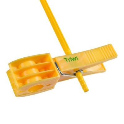 Fuglepinde med Triwi klemmer, 500 stk/kasse, m/40 cm, gule