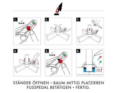 UDGÅET Krinner,Kopenhagen, egetræ/sort, max Ø12 cm, H 250 cm