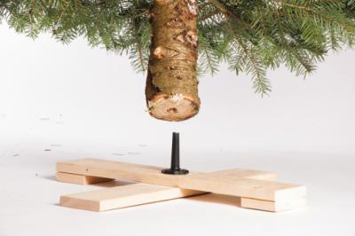 Quick Dorn juletræsfod, 30 cm,  m/dorn, 10 stk pr. pakke