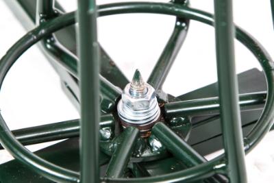 Juletræsfod med gribefingre, metal, max. Ø12 cm