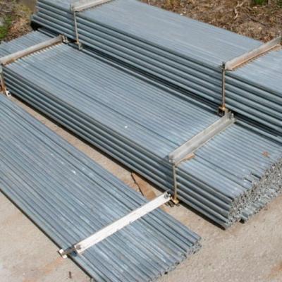 Hegnspæl, galvaniseret vandrør, 2,3 m, 1,2