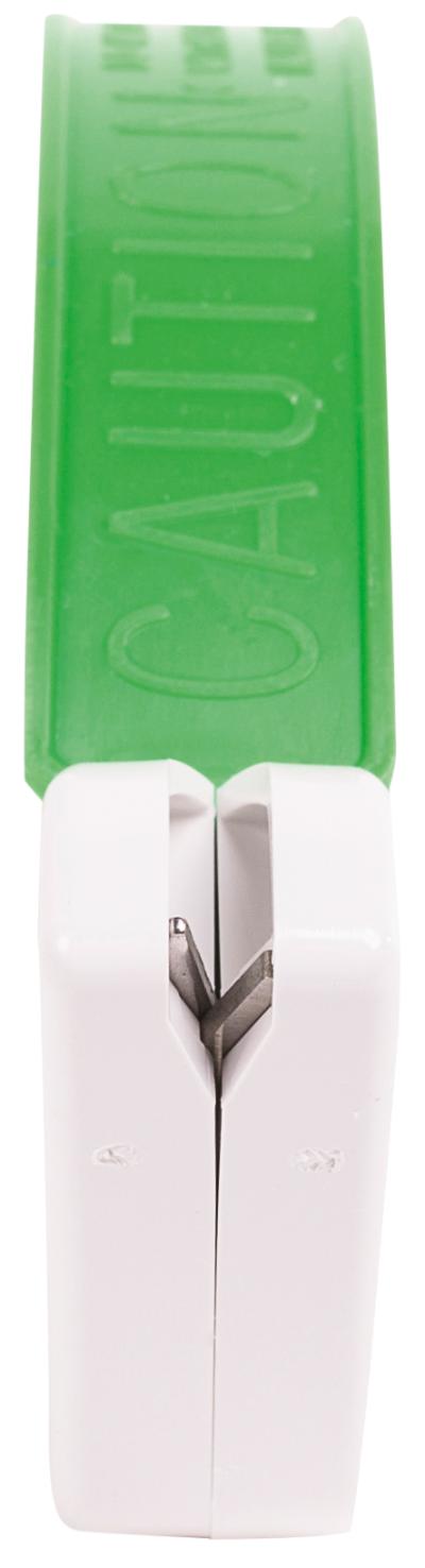 Accusharp, slibestål m/håndtag, grøn/hvid, til hækkesakse mv