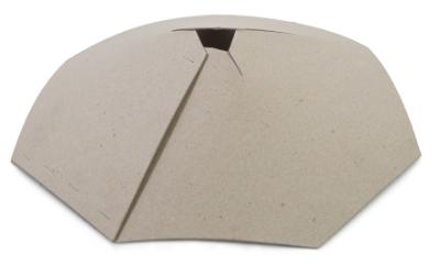 Planteplade, mod ukrudt, genbrugspap, Ø 25 cm