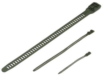 Softbinder, opbinding, grøn, 180 x 7 mm, 50 stk.