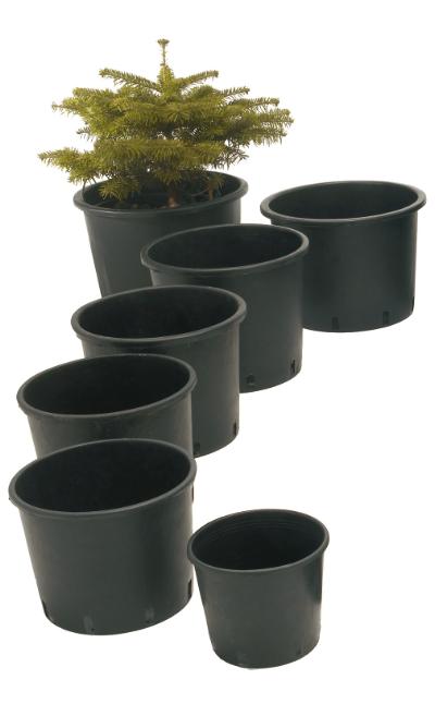 Juletræspotte, 5 L, H 18 cm, Ø22 cm, 2500 stk/palle, pris/st