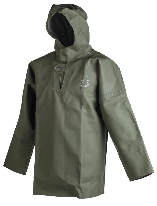 Bontex/Heavy Duty, regnbusseronne, grøn pvc, str., Hovednr.