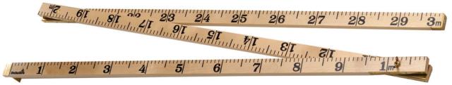 Vedmål 3 m