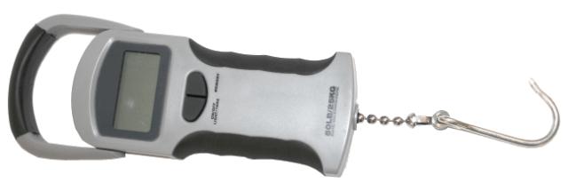 Digital vægt 25 kg med 9 volt batteri