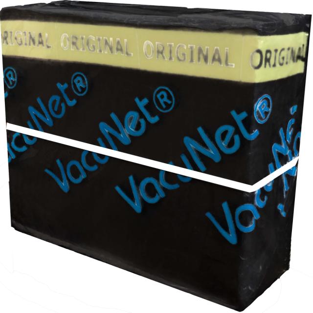 Juletræsnet LZ34 SORT Finmasket Vacunet 10x400m