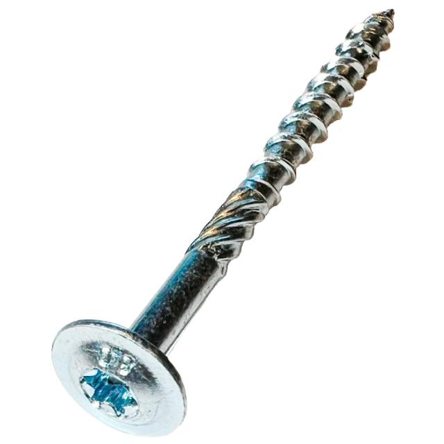 Palleskrue, med XL hoved, 6x80mm, 100 stk pr. kasse