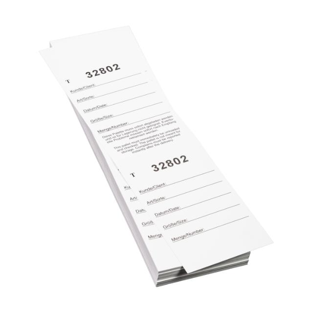 Palleetiket, t/Premium palle, pris pr. stk.