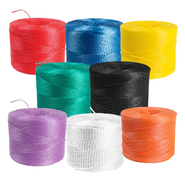 Polykordel, 600m, hvid