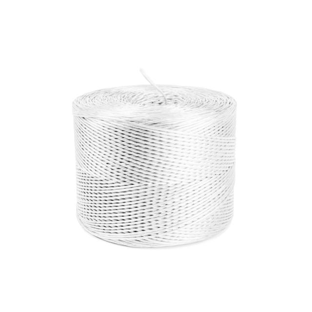Polykordel, 450 m/kg, spole à 2 kg, 1,5 mm tyk, hvid