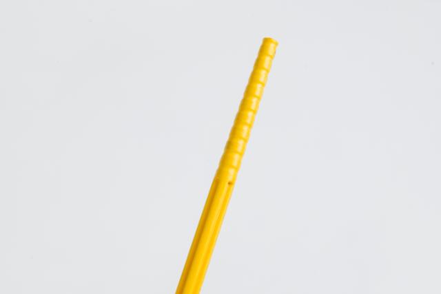 Fuglepinde, løse pinde, 100 stk./bdt., 60 cm, gul plast