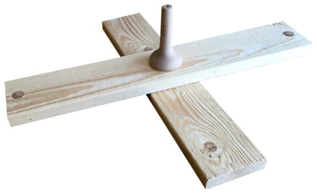 Trækryds, 100% træ, 50 cm