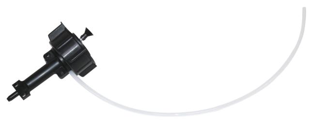 Microfit, omløber ved flaske, m/slange