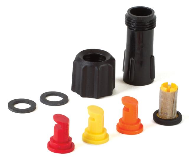 UDGÅET, Tipdysesæt, CP3, komplet, fladdyse (tipdyser)