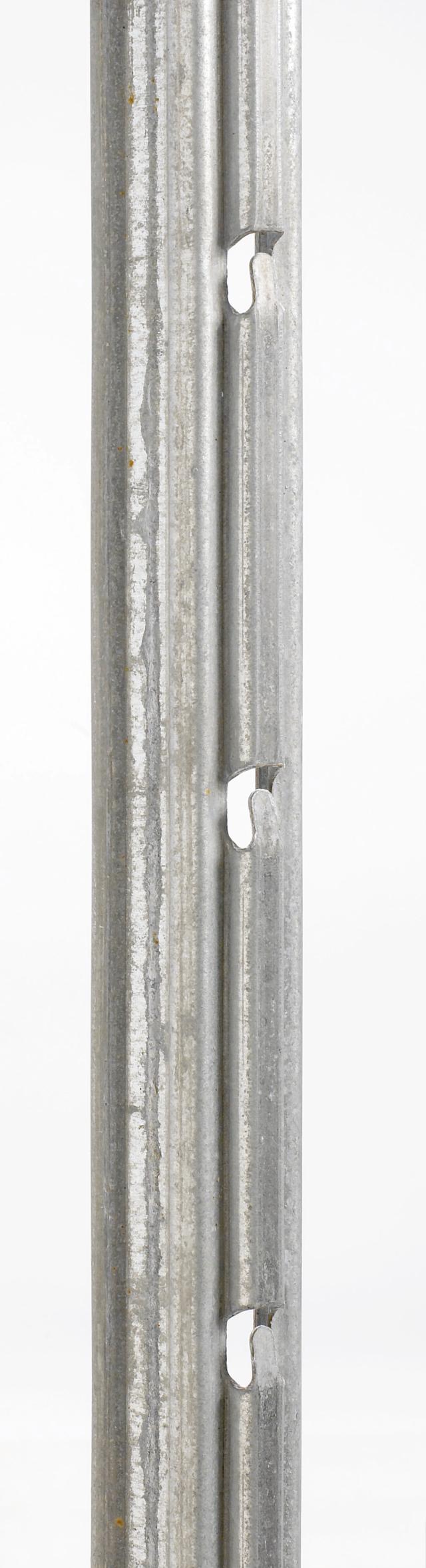 Hegnspæl, stålprofil, 2,2 m, m/22 trådfangere
