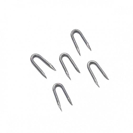 Kramper til opsætning af hegn, 5 kg spand, 3,8x3,8 mm, ca.12