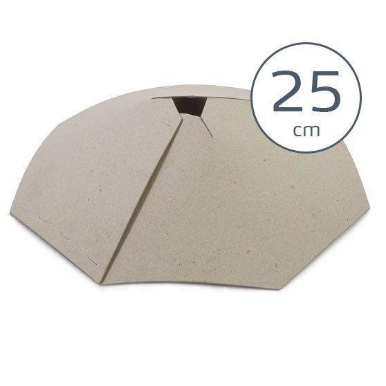 Planteplade, mod ukrudt, genbrugspap, Ø 25 cm