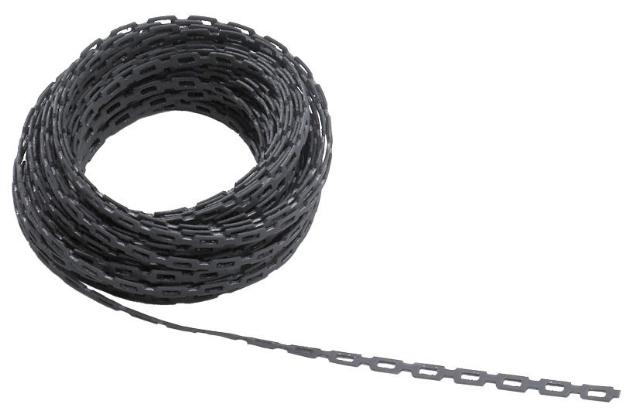 Mini Chain Lock, opbindingsrem, B: 10 mm, rulle m/25 m