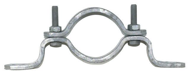 Skiltebeslag, inkl. boltsæt, lille, 21,5 cm