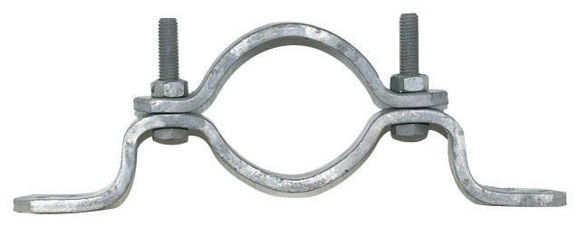 Skiltebeslag, inkl. boltsæt, stor, 31,5 cm