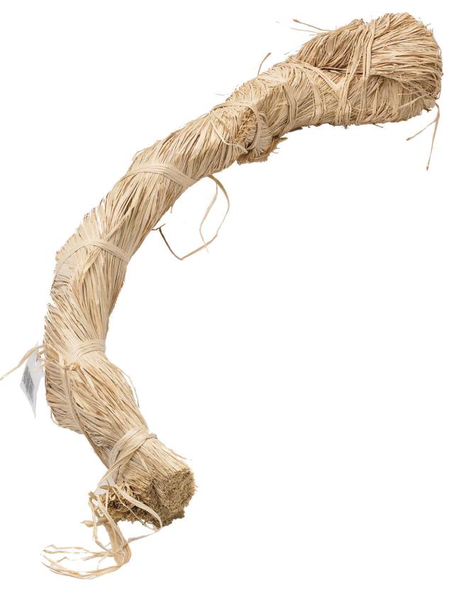 Bast, Raffia Natur, bundt med ca. 1 kg, længde: ca. 1 m