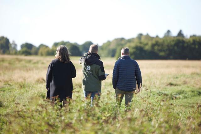 Schilder und Markierung