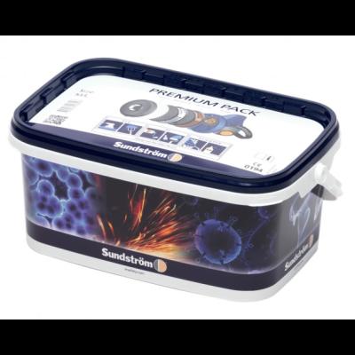 Sundstrøm SR100, halvmaskesæt, A1,A2,P3, forfilter,renses