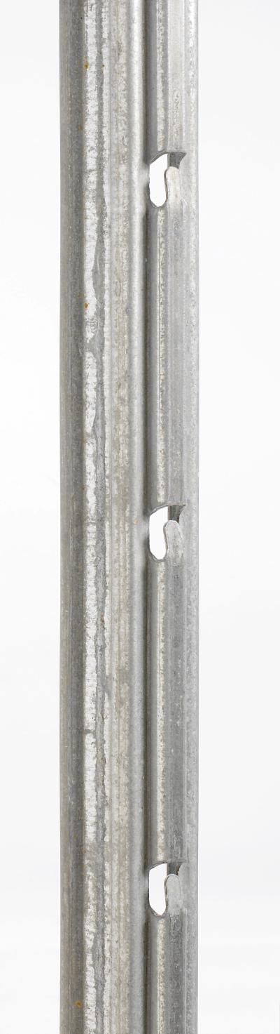 Hegnspæl, stålprofil, 2,2 m, m/22 trådfangere