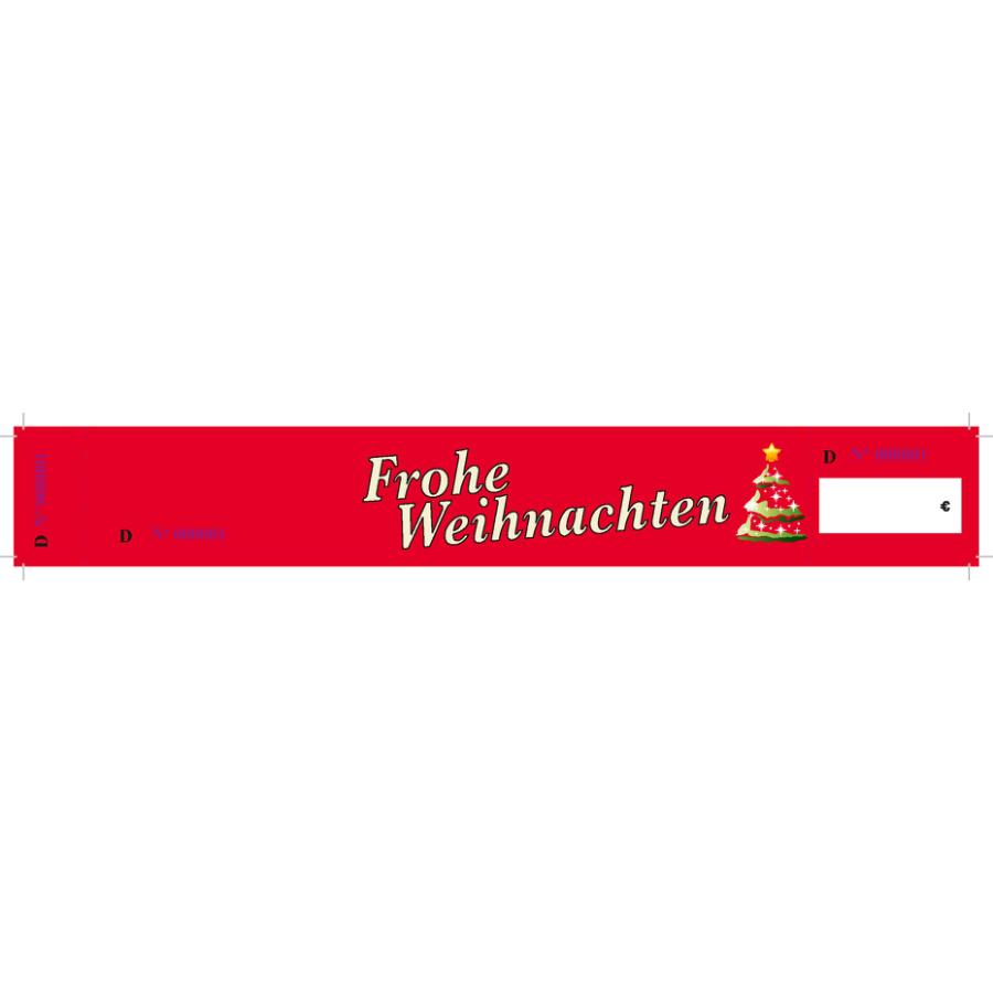Juletræsmærke detailsalg Pvc Frohe Weinachten